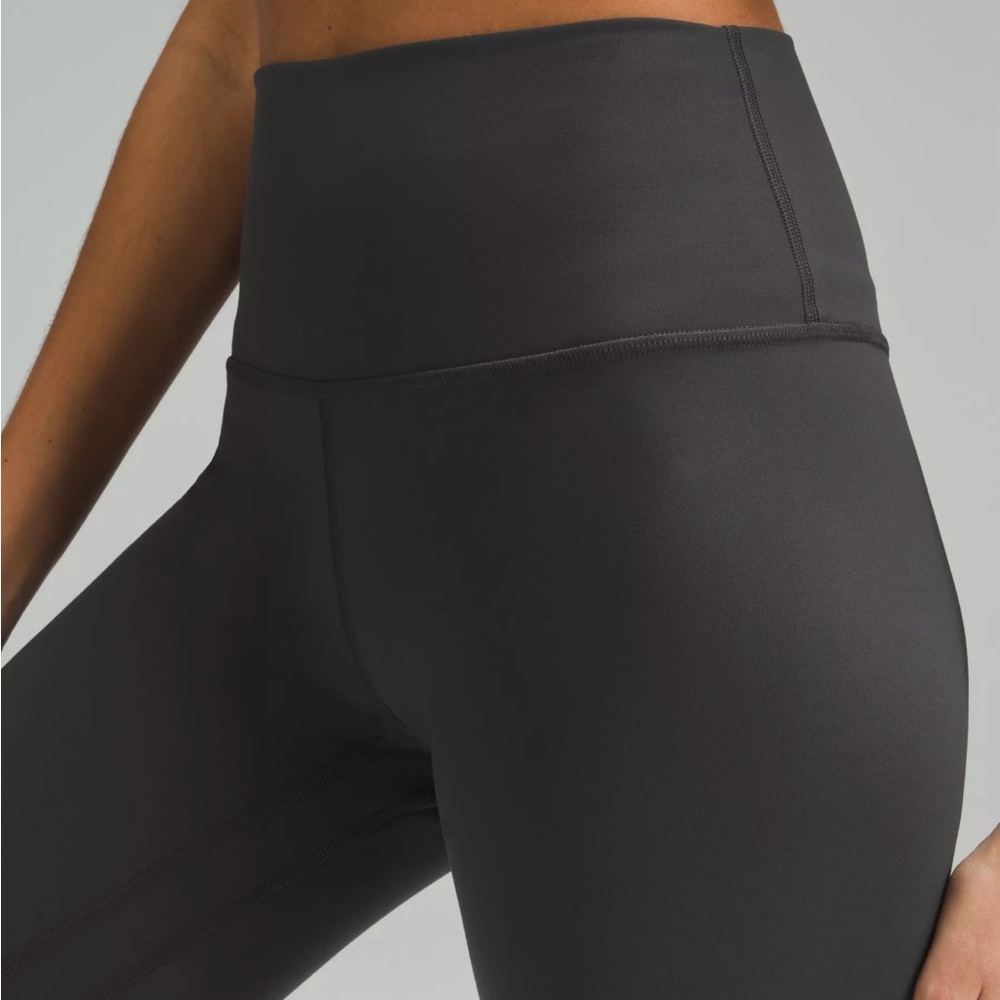 Lulu Lemon Black High-Waisted Leggings - Picture 2 of 3
